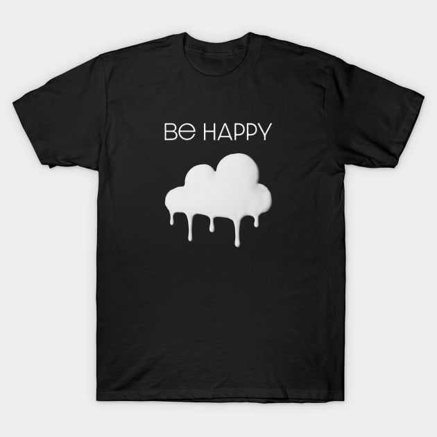 Dixie Damelio - be happy Cloud (logo + title)| Charli Damelio Hype House Tiktok T-Shirt by Vane22april